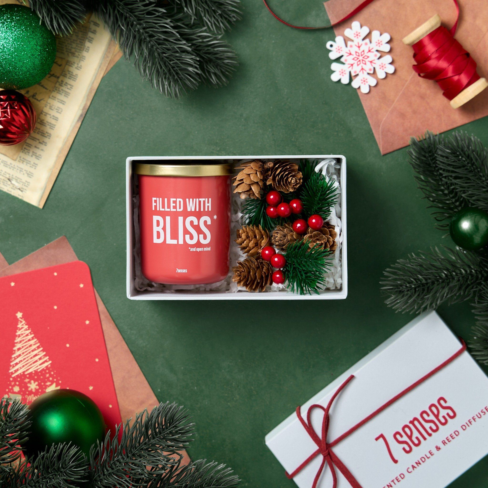  Set quà nến thơm mini - phiên bản Giáng sinh 