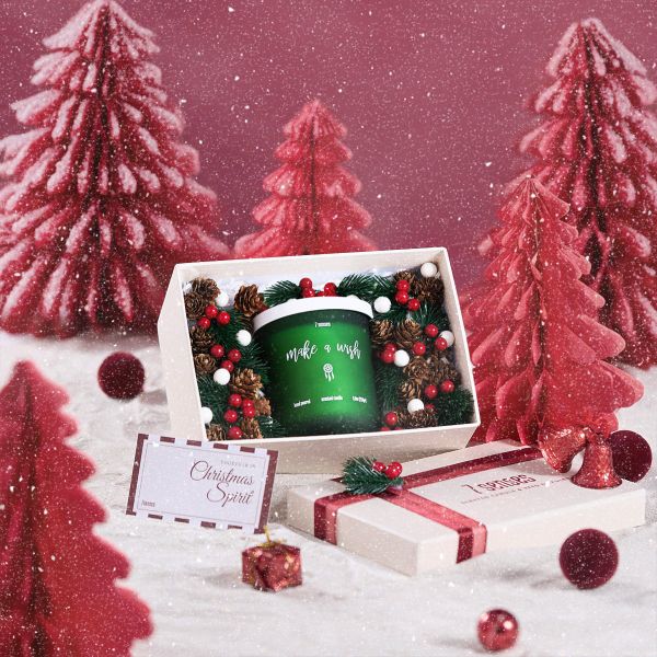  Set quà Giáng sinh Make a Wish – hương cỏ xạ hương, quýt 