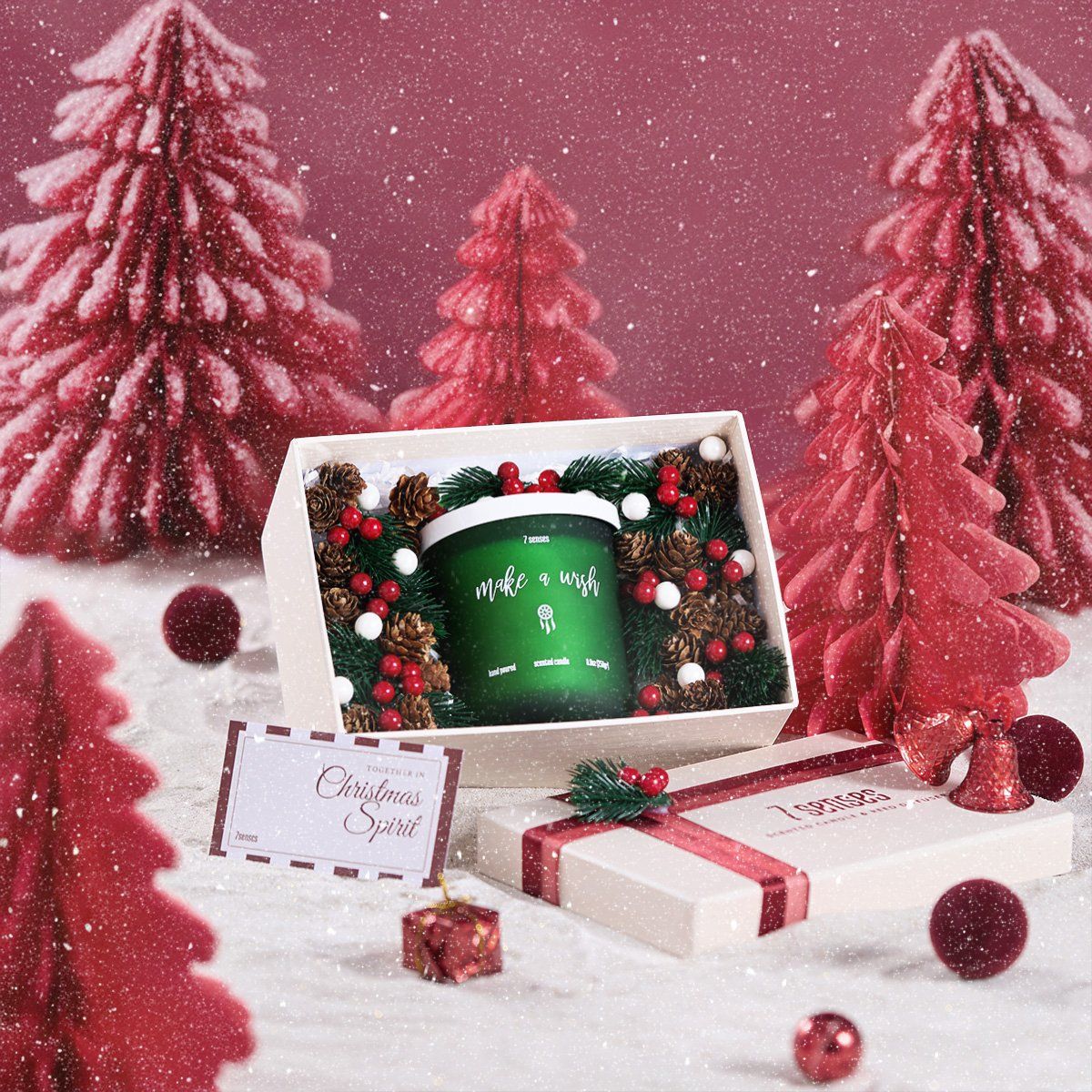  Set quà Giáng sinh Make a Wish – hương cỏ xạ hương, quýt 