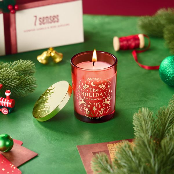  Nến thơm hương gỗ đàn hương - Holiday memories 