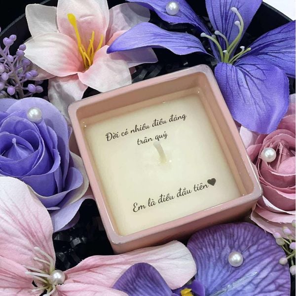  Thông điệp ẩn trên nến nội dung tùy ý (chưa gồm nến) 