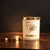  Nến thơm hương gỗ tuyết tùng, cam quýt - Stay Cozy 