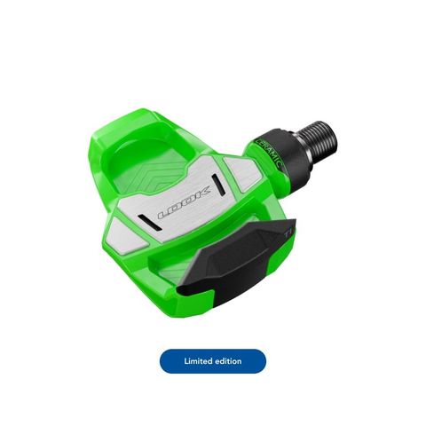 Bàn đạp Look Keo Blade Carbon Ceramic Bearing, cốt Titan, mẫu 2024, Limited Green, Tour the France