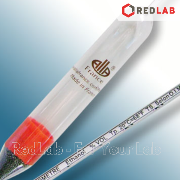 Cồn kế 0-35 : 0.5% Tp 20ºC ALLA 0530FC000/20-QP alcoholometer, có VAT