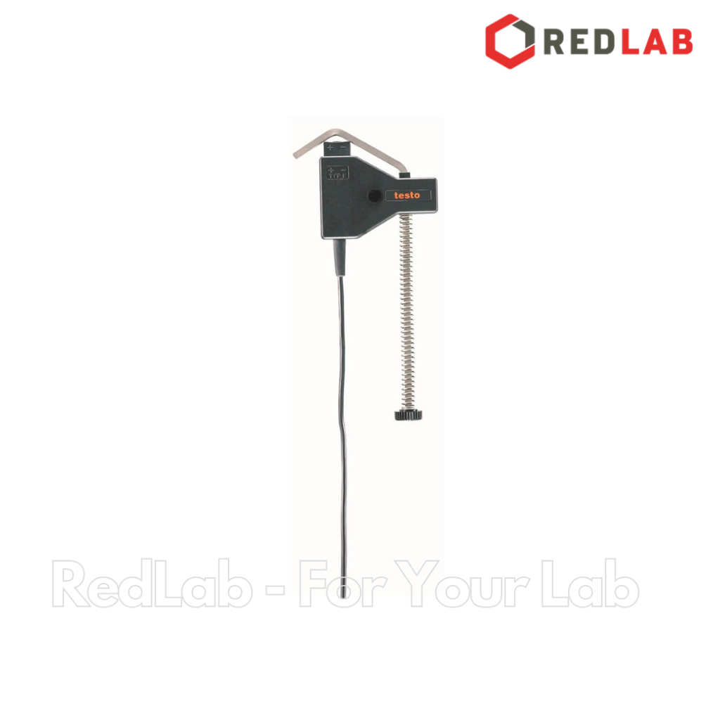 Kẹp đo nhiệt độ bề mặt ống TESTO 0602 4592 TC loại K -60 đến +130 °C, chính hãng, có VAT