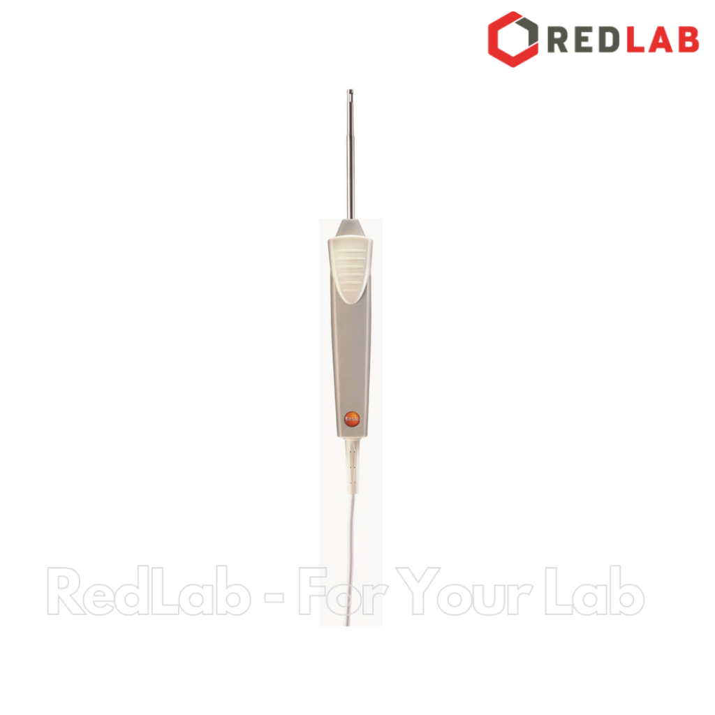Đầu đo nhiệt độ không khí TESTO 0614 1712 cảm biến NTC -25 đến +120 °C, dài 1250mm, chính hãng, có VAT
