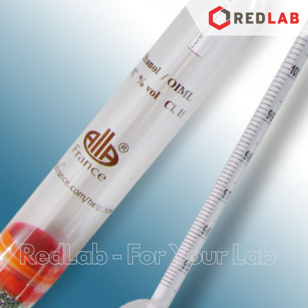 Cồn kế 20-30 : 0.1% Tp 20°C ALLA 0910FC020/20-QP, ISO 4801 alcoholometer, có VAT