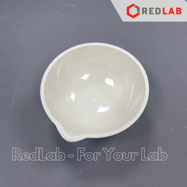 Bát sứ có mỏ ONELAB 60 75 100 125 150 200 250 300 ml, chịu nhiệt, dùng nung đốt mẫu thí nghiệm, có VAT