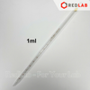 Pipet thẳng chia vạch loại dài ONELAB 0.1 0.2 0.5 1 2 5 10 15 20 25 50 ml, ống hút thủy tinh thí nghiệm, có VAT