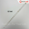 Pipet thẳng chia vạch loại dài ONELAB 0.1 0.2 0.5 1 2 5 10 15 20 25 50 ml, ống hút thủy tinh thí nghiệm, có VAT