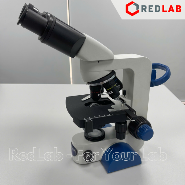 Kính hiển vi quang học 2 mắt hãng OPTIKA model B-69, Vật kính 4x 10x 40x 100x (dầu), LED 1W, có VAT