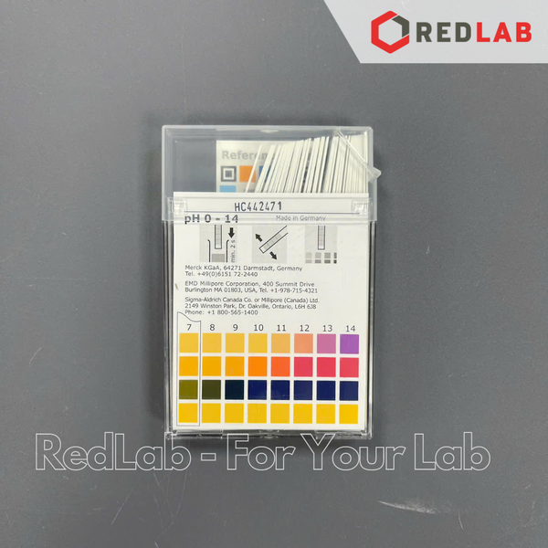 Giấy đo pH 0 - 14 MERCK 1095350001 (hộp 100 que) Universal pH-indicator strips, test nhanh với độ chính xác cao, có VAT