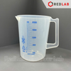 Ca nhựa PP có quai in vạch xanh ONELAB 100 250 500 1000 2000 3000 5000 ml, cốc đong thí nghiệm, chịu nhiệt, có VAT
