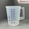 Ca nhựa PP có quai in vạch xanh ONELAB 100 250 500 1000 2000 3000 5000 ml, cốc đong thí nghiệm, chịu nhiệt, có VAT