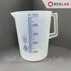 Ca nhựa PP có quai in vạch xanh ONELAB 100 250 500 1000 2000 3000 5000 ml, cốc đong thí nghiệm, chịu nhiệt, có VAT