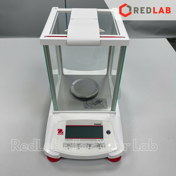 Cân phân tích điện tử 4 số lẻ hiện số 220g / 0.0001g OHAUS PX224 chuẩn Nội tự động, màn hình LCD, có VAT