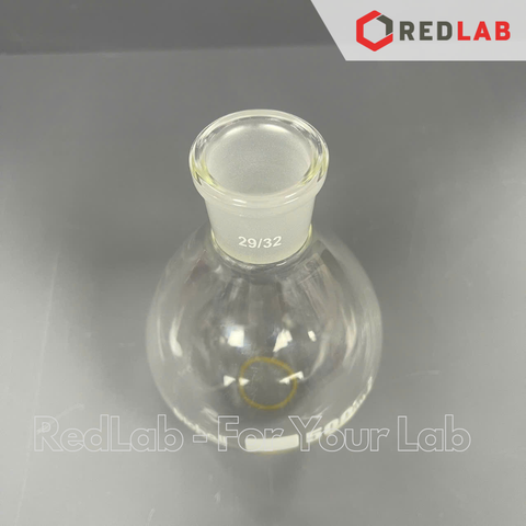 Bình cô quay đáy tròn BIOHALL 50 100 250 500 1000 2000 ml cổ nhám 29/32, thủy tinh boro 3.3, mark trắng, có VAT