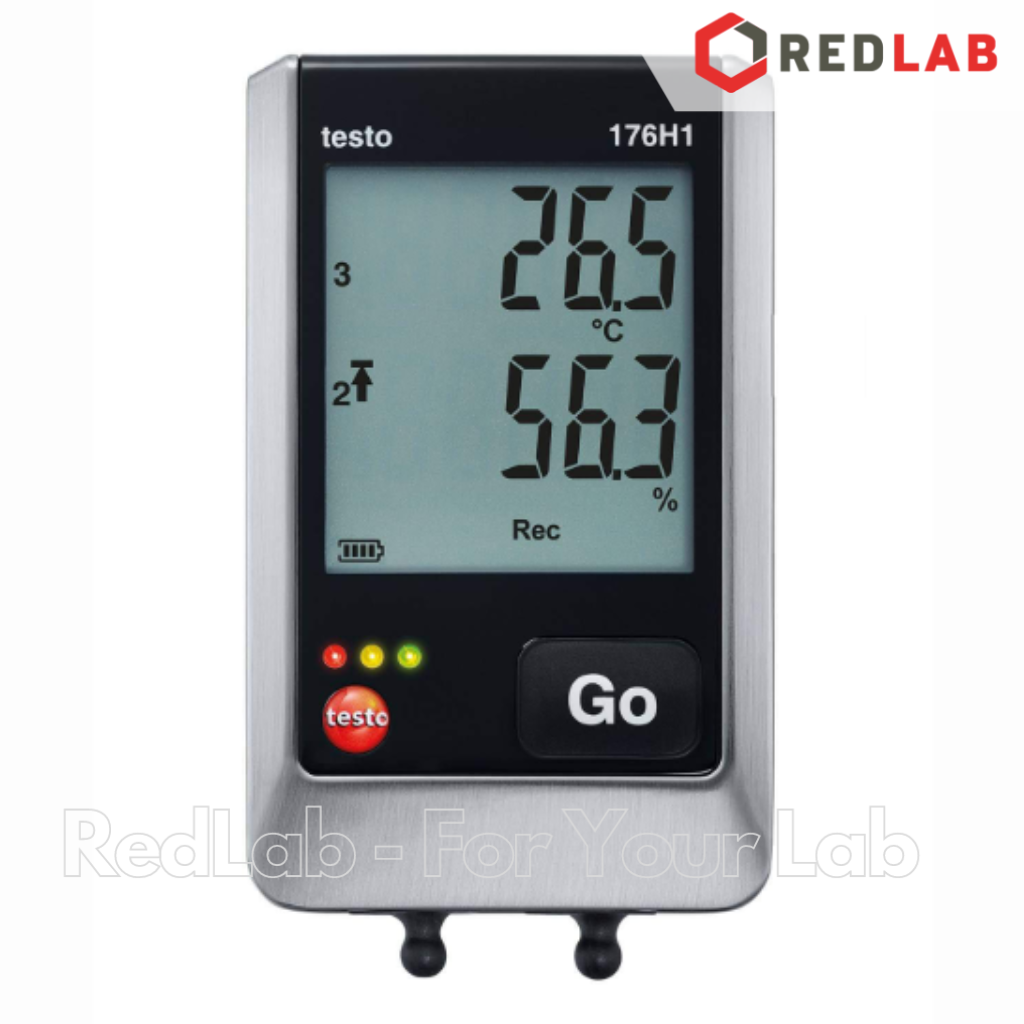 Máy đo ghi nhiệt độ, độ ẩm 4 kênh TESTO 176 H1 (0572 1765) nhiệt ẩm kế -20 đến +70 °C, 0 đến 100 %RH, chính hãng, có VAT