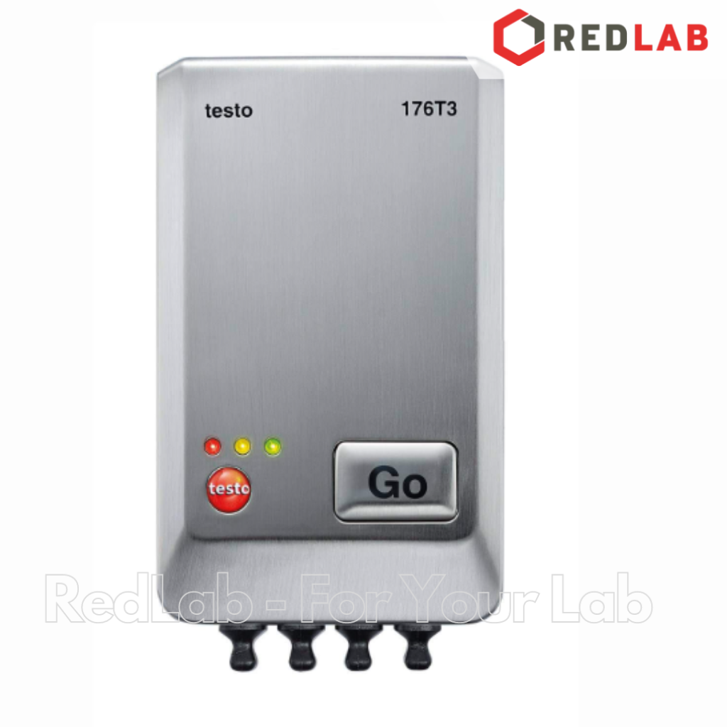 Máy đo ghi nhiệt độ TESTO 176 T3 (0572 1763) cho 4 đầu đo nhiệt độ TC loại K, T, J tuỳ chọn, chính hãng, có VAT