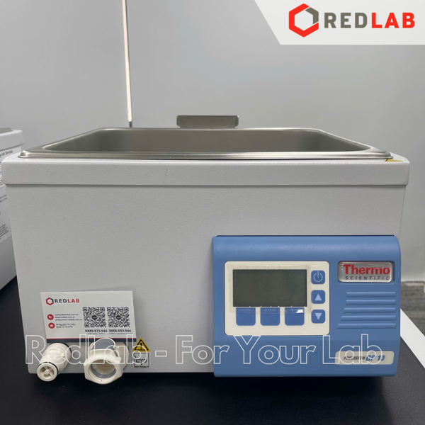 Bể ổn nhiệt 10 lít (water bath) Thermo Fisher GP 10 (TSGP10) nhiệt độ môi trường đến 100°C, có VAT