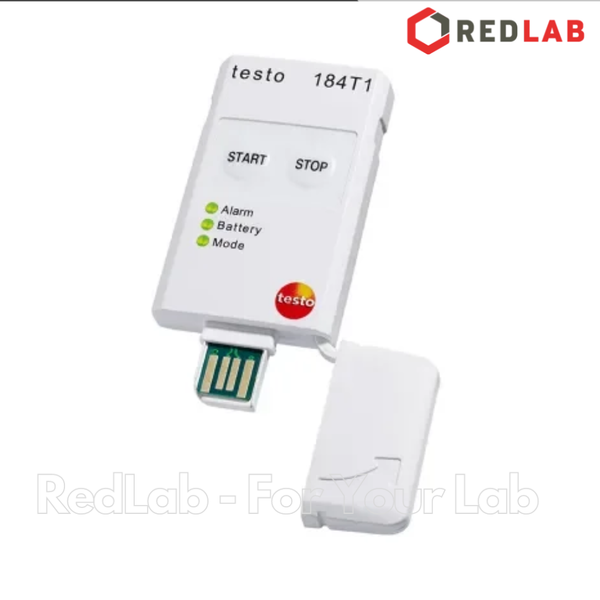 Máy đo ghi nhiệt độ TESTO 184 T1 (0572 1841 ST) nhiệt kế tự ghi -35 đến +70 °C, chính hãng, có VAT