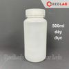 Chai nhựa PP trắng miệng rộng ONELAB 30 60 125 250 500 ml 1 2 L, chịu nhiệt tối đa 140°C, đựng mẫu thí nghiệm, có VAT