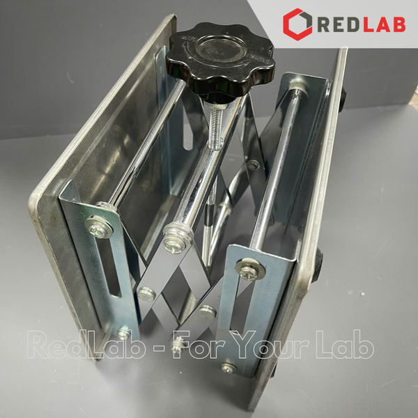 Bàn nâng hạ ONELAB 15x15 20x20 cm, dùng nâng bình cầu, các bộ phận hệ thí nghiệm, có VAT