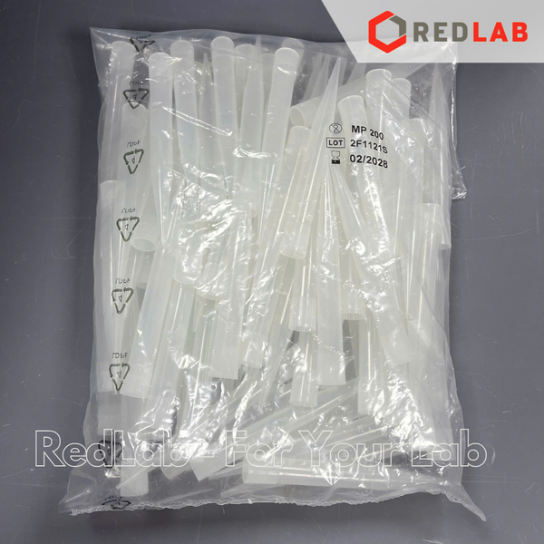 [Gói 100 cái] Đầu tip trắng 10.000ul = 10ml APTACA 10005, dạng Eppendorf / Brand, nhựa PP, có thể hấp autoclave, có VAT