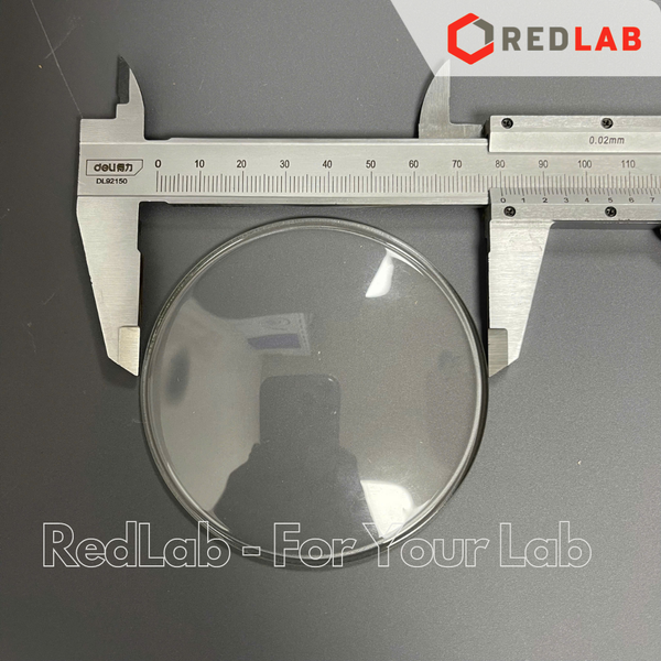 Mặt kính tròn ONELAB Ø 70 80 90 100 mm, dùng trong lab thí nghiệm, có VAT