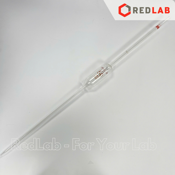 Pipet bầu 1 vạch ONELAB 1 2 3 5 10 20 25 50 ml, ống hút thủy tinh thí nghiệm, volumetric pipette, có VAT