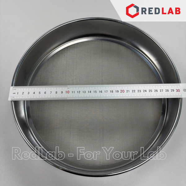 [Đặt trước] Sàng rây thí nghiệm Ø 300mm, cao 70mm lỗ vuông / lỗ tròn nhiều kích thước, có VAT