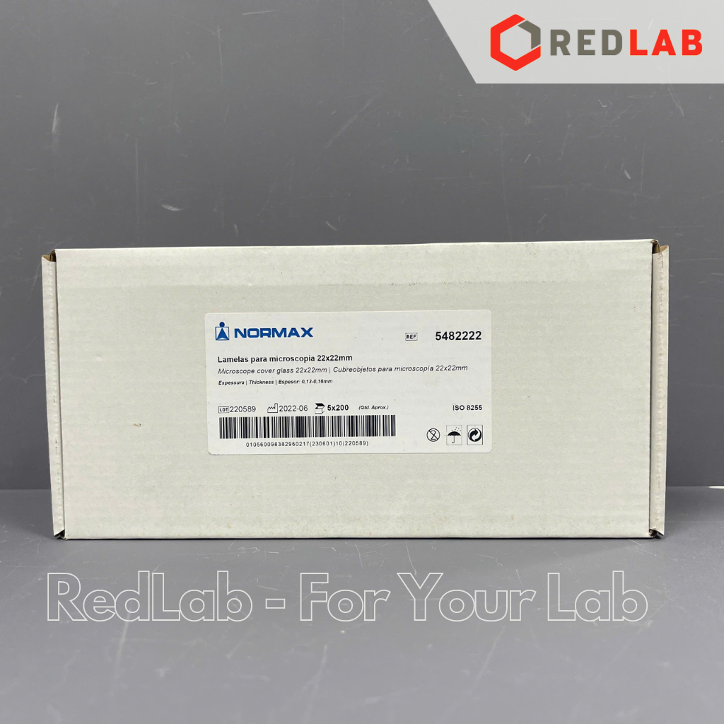 [Hộp 200 cái] Phiến kính (lamen) NORMAX 18×18 20×20 22×22 24×24 mm có VAT