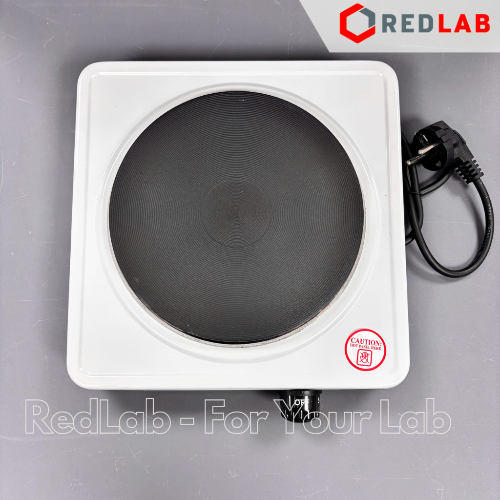 Bếp điện thí nghiệm ONELAB 1500W Ø185mm, thiết bị gia nhiệt dùng trong lab, đun cốc, bình cầu đáy bằng, có VAT
