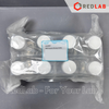 Chai nhựa PET dạng vuông NEST 60 125 250 500 ml, Bulk sterile (gói  4 / 6 / 8 cái) chia vạch nổi trắng, có VAT