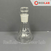 Bình tam giác GlassTAO 100 250 500 1000ml cổ nhám 24/29 29/32, erlen nắp mài, đựng mẫu thí nghiệm, có VAT