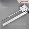 Đũa khuấy inox cánh lá bọc nhựa PTFE Ø 6/8mm dài 350mm, cánh 68mm DLAB 18900077 dùng cho máy khuấy cơ, có VAT