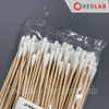 [Gói 100 cái] Que gỗ quấn gòn lấy mẫu vi sinh dài 150mm, APTACA 5100, cotton swabs wooden stick, có VAT