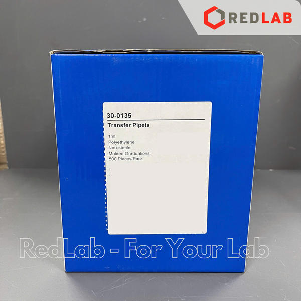 Pipet pasteur nhựa 1ml non-sterile BIOLOGIX 30-0135 ống hút nhỏ giọt thí nghiệm, dài 160mm, chia vạch, có VAT