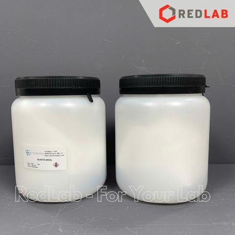 Bông thuỷ tinh NC Technologies 21036 dùng cho cột sắc ký trong máy phân tích nguyên tố (20g/chai), có VAT