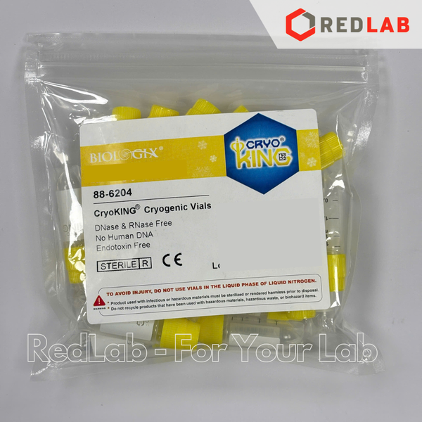 Lọ trữ lạnh 2ml chân sao BIOLOGIX 88-620X nhựa PP, chịu nhiệt -196°C đến 121°C, Bulk sterile Cryotube (gói 25 cái) có VAT