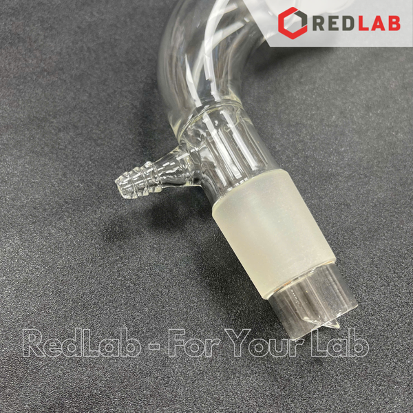 Co sừng bò BIOHALL 1 đầu nhám 29/32, 2 đầu nhám, 2 đầu nhám có hút chân không, adapter hệ chưng cất, thí nghiệm, có VAT