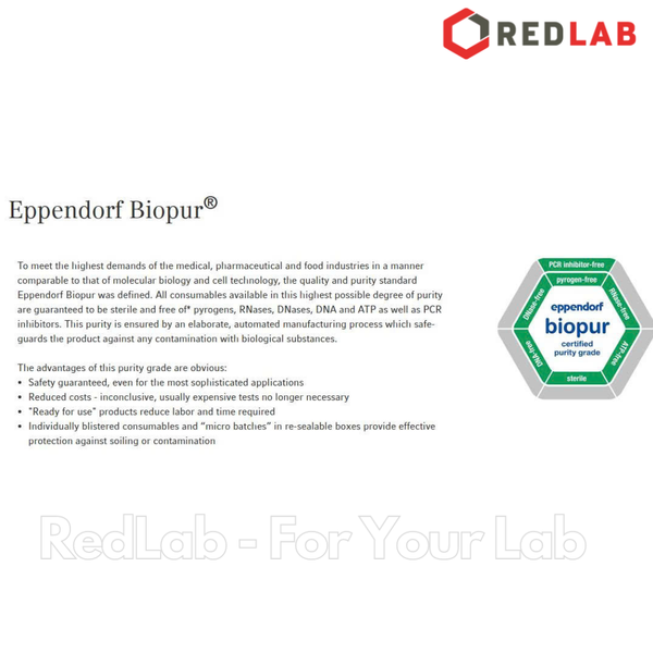Microtips (đầu típ - côn) EPPENDORF epTIPS Racks colorless tips Biopur ® 200 1000 1250 ul 5 ml, có VAT