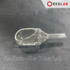 Thìa cân thủy tinh BIOHALL 3 6 10 ml (weighing scoops with open tubular arm) thủy tinh boro 3.3, có VAT