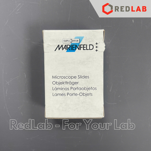 Lam kính trơn / nhám 76x26mm MARIENFELD microscope slide 1005000 / 1005200 (hộp 50 cái) dày ~1mm, có VAT