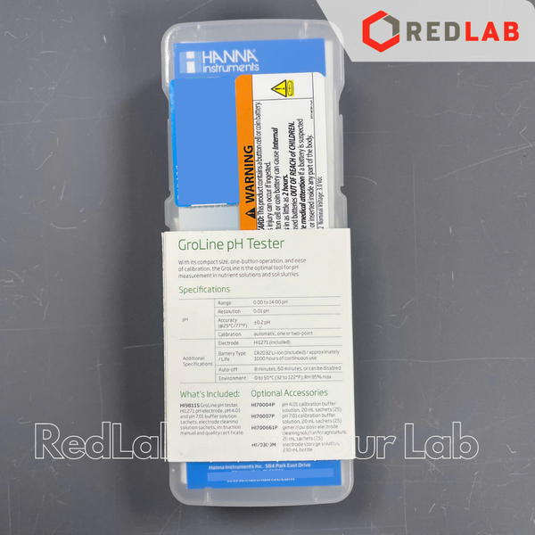 Bút Đo pH Trong Thủy Canh GroLine Hanna HI98115, giá tốt, có VAT