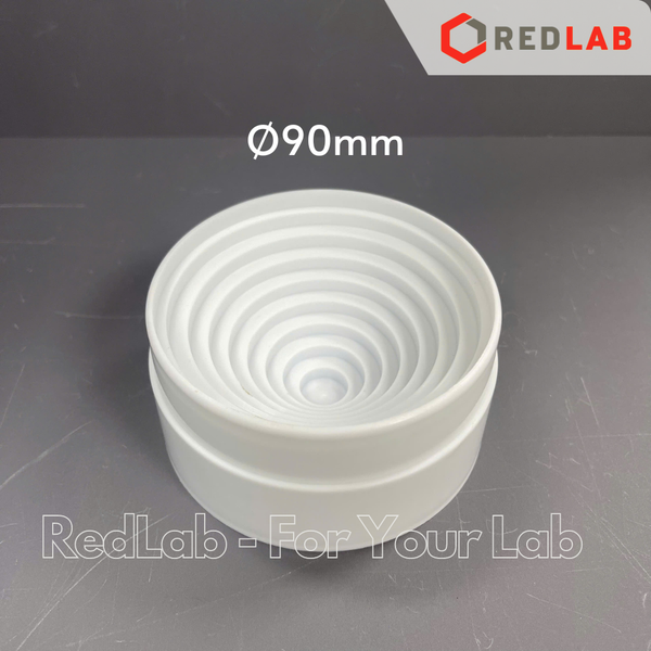 Đế bình cầu bằng nhựa ONELAB Ø 90 160 mm, giữ cố định bình cầu đáy tròn thí nghiệm, có VAT