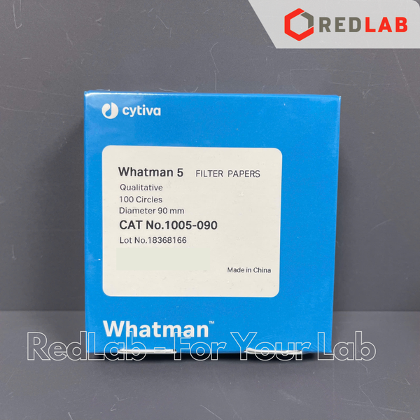 Giấy lọc định tính số 5 WHATMAN chậm 2.5um, Ø 42.5 47 55 70 90 110 125 150 185 mm (hộp 100 tờ) có VAT
