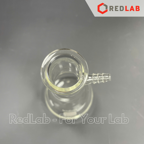 Bình tam giác có vòi BIOHALL 25 50 100 250 500 ml 1L 2L 3L 5L 10L 20L, Filter flask mark trắng, có VAT