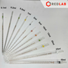 Pipet thẳng chia vạch DINLAB 0.1 0.2 0.5 1 2 5 10 20 25 50 ml, ống hút thủy tinh thí nghiệm, có VAT