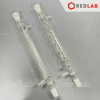 Ống sinh hàn thẳng, bóng, xoắn GENLAB 300mm, 2 cổ nhám 24/29 hoặc 29/32, dùng trong thí nghiệm chưng cất, ngưng tụ, có VAT